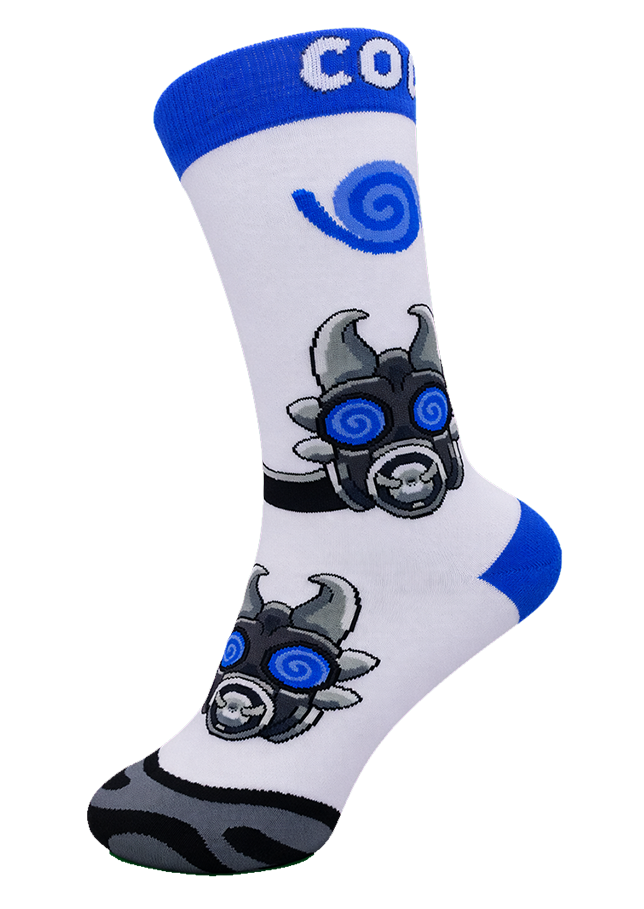 Socke Drache transparent skaliert