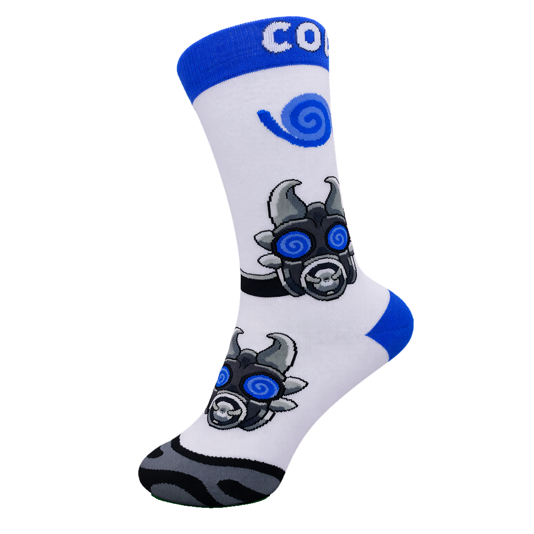 Socke Drache transparent